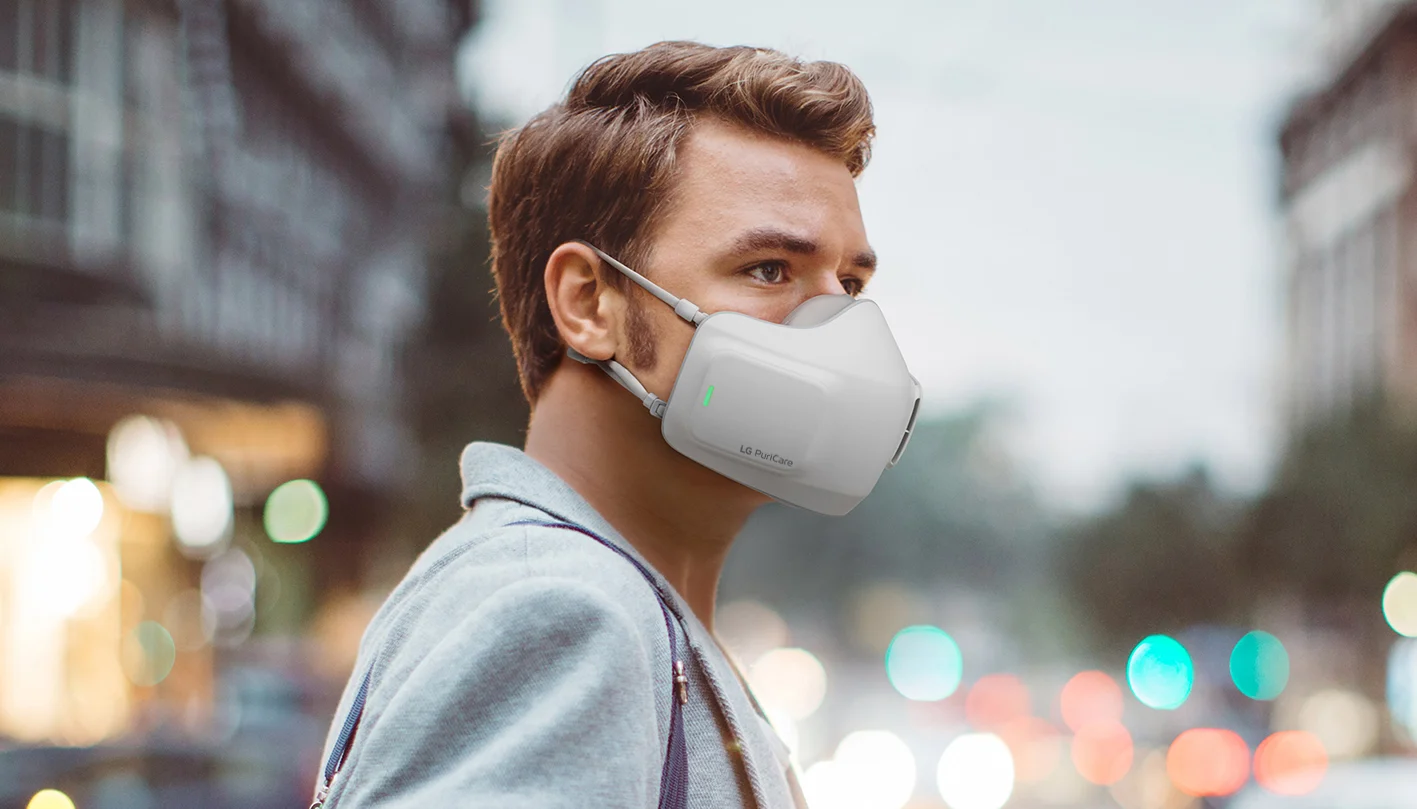 LG เปิดตัว PuriCare™ เครื่องกรองอากาศแบบใช้สวมได้ มาพร้อมพัดลมและไส้กรอง 2 ตัว