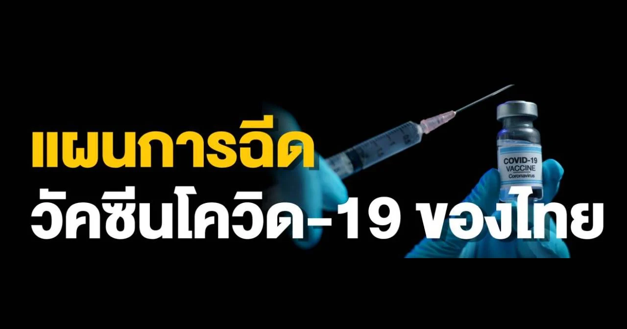 แผนการฉีดวัคซีนของไทย
