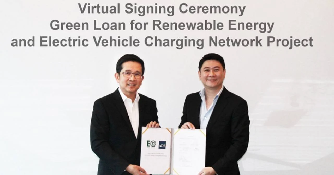 EA ลงนามสัญญาเงินกู้สีเขียว ADB มูลค่า 1,500 ล้าน ลุยโรงไฟฟ้าโซลาร์ – วินด์ฟาร์ม