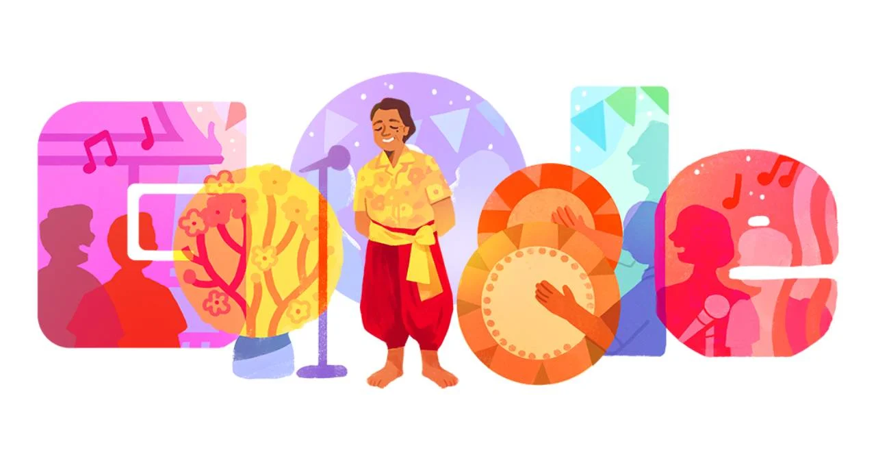Google จัดทำ Doodle ร่วมเชิดชู ‘หวังเต๊ะ’ ครูเพลงลำตัดและศิลปินแห่งชาติ
