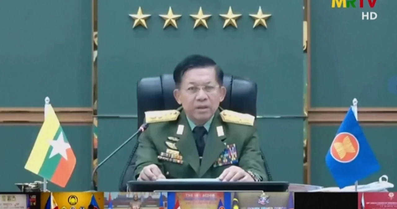 ‘มิน อ่อง หล่าย’ ร่วมประชุม ผู้บัญชาการทหารสูงสุดอาเซียน ไม่หารือสถานการณ์ในเมียนมา