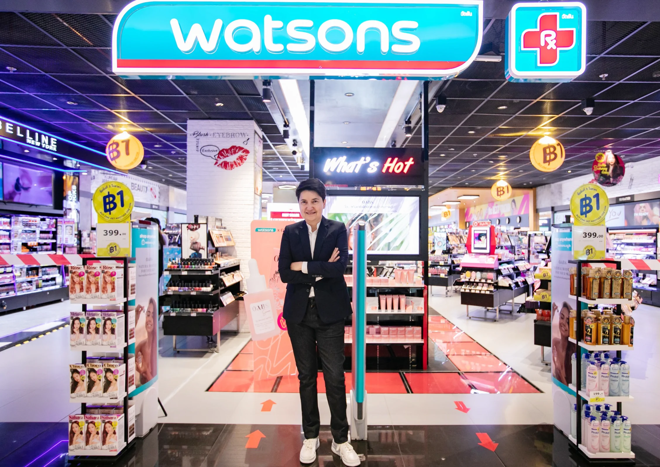 วัตสัน, watsons, นวลพรรณ ชัยนาม