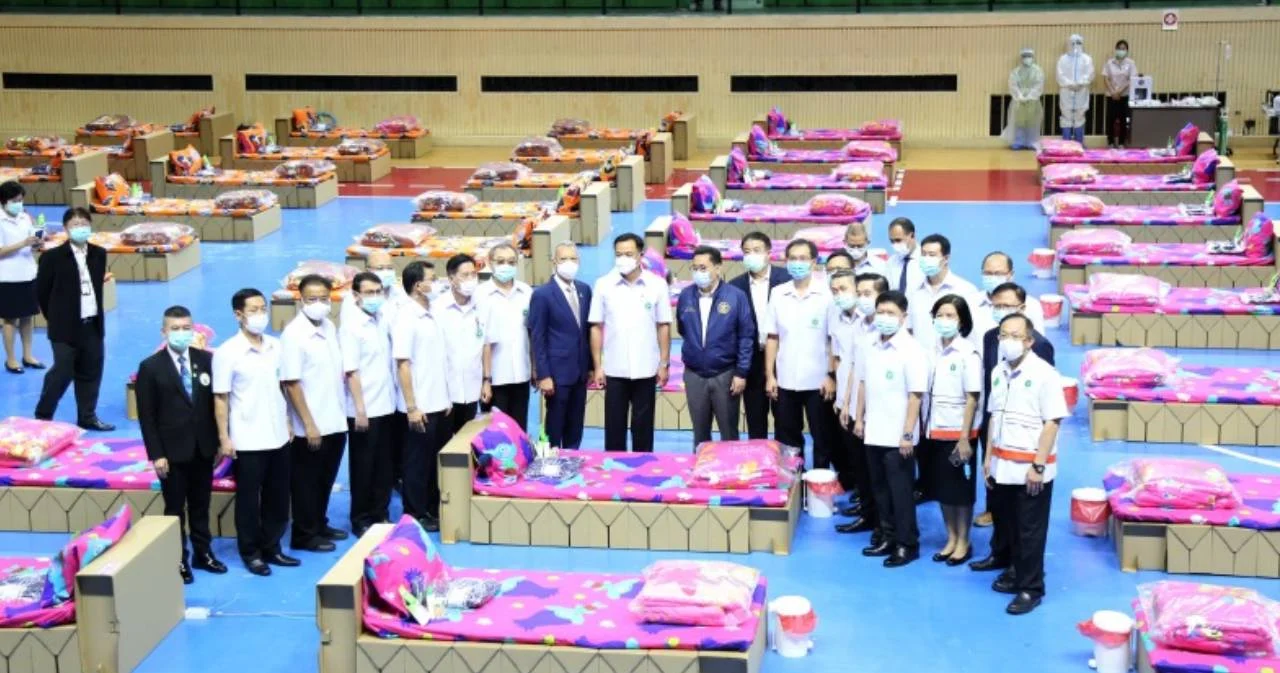 ‘ศูนย์แรกรับ’ อาคารนิมิบุตร ช่วยผู้ป่วยโควิด-19 ตกค้าง คาด 1 สัปดาห์ ช่วยได้หมด