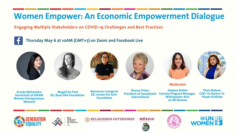 UN Women ร่วมกับสถานทูตฝรั่งเศส-เม็กซิโก จัดเสวนาเพิ่มขีดความสามารถทางเศรษฐกิจของผู้หญิง