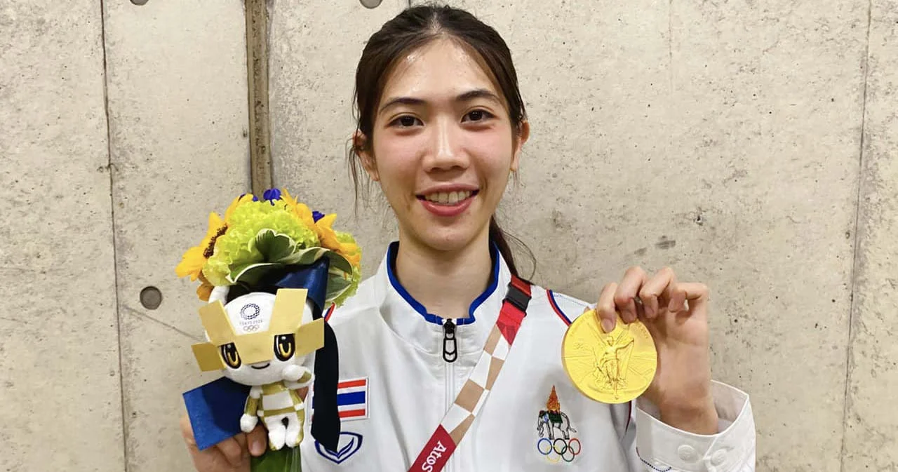 ‘เทนนิส’ วอนโอลิมปิกไทย ช่วยเคลมเหรียญทองโตเกียวเกมส์ หลังชำรุดเริ่มลอก