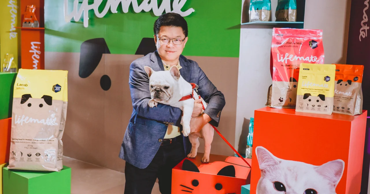 ‘เฮียฮ้อ’ ลุยตลาดสัตว์เลี้ยง 4 หมื่นล้าน เปิดตัวแบรนด์อาหารสัตว์ ‘Lifemate’