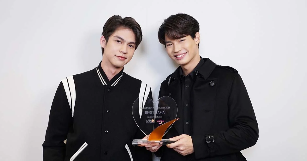‘ไบร์ท-วิน’ ส่งซีรีส์ ‘คั่นกู’ กวาด 3 รางวัลจากงาน ‘Thailand Actors Award In Japan 2021’
