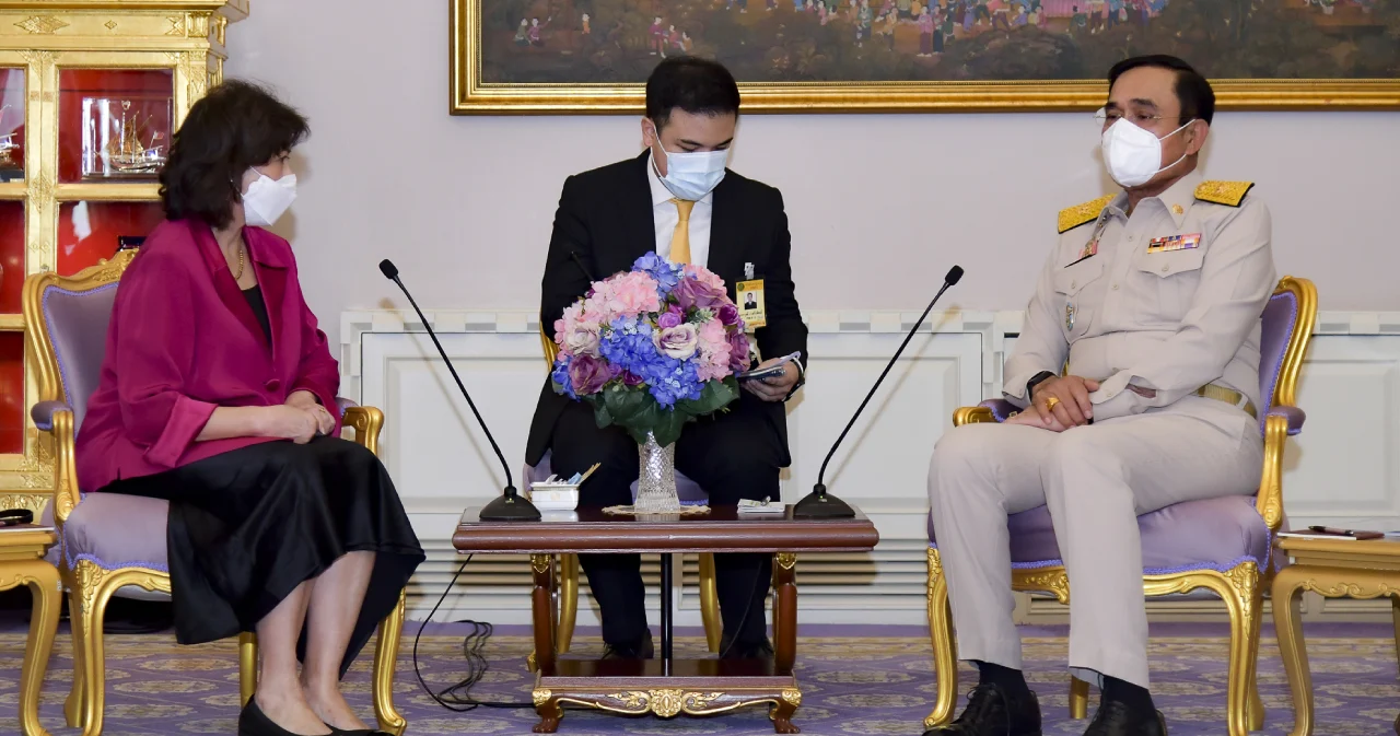 ‘ประยุทธ์’ หารือผู้แทนพิเศษยูเอ็น เสนอแนวทางแก้ปัญหาเมียนมา สร้างความไว้เนื้อเชื่อใจจากผู้นำเมียนมา