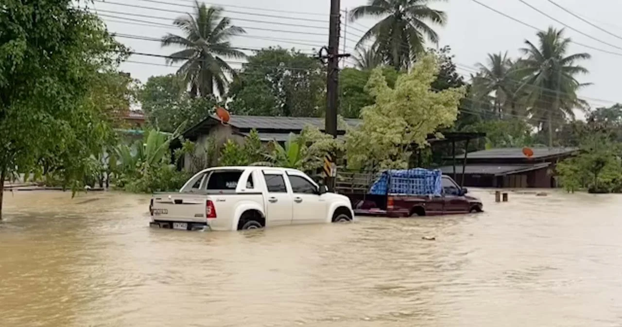 นราธิวาส น้ำท่วม ประกาศเขตภัยพิบัติทั้งจังหวัด