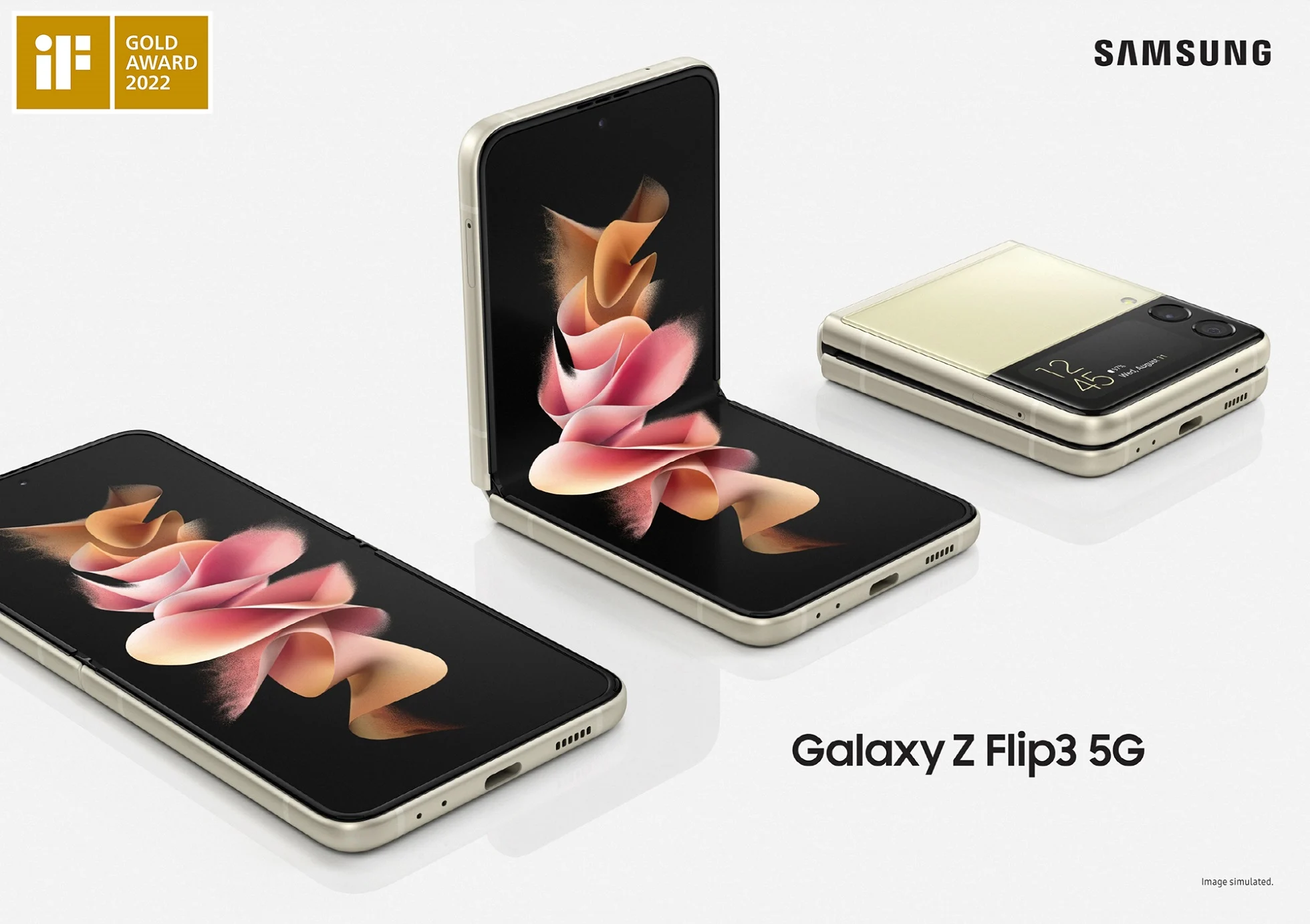 The Freestyle, Galaxy Z Flip3, Bespoke Slim ของซัมซุงคว้ารางวัลดีไซน์จาก iF Design Awards 2022