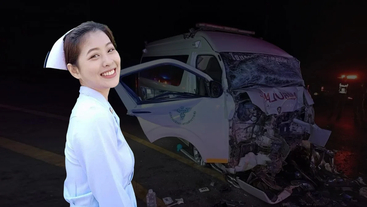 ‘น้องอุ้ม’ พยาบาล รพ.อุ้มผาง เริ่มฝึกเดินฟื้นฟูกล้ามเนื้อแล้ว