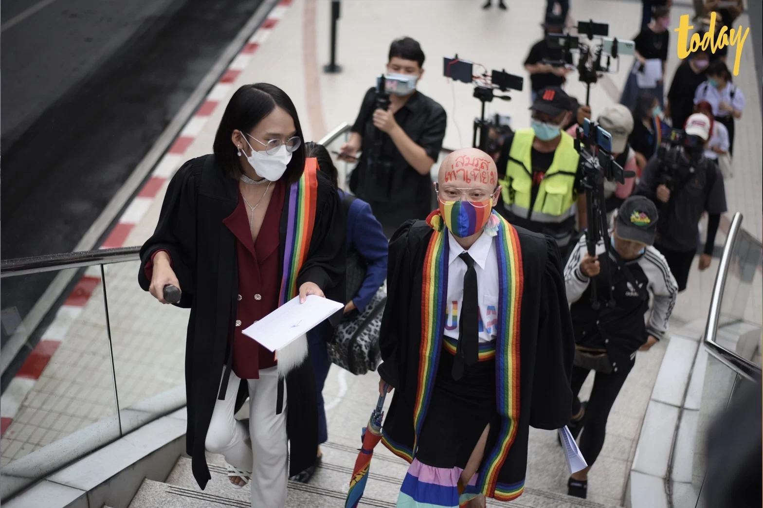 แนวร่วมค.เสมอภาคทางเพศอ่านคำพิพากษา ‘สมรสเท่าเทียม’ ฉบับประชาชน วัน IDAHOT 2022