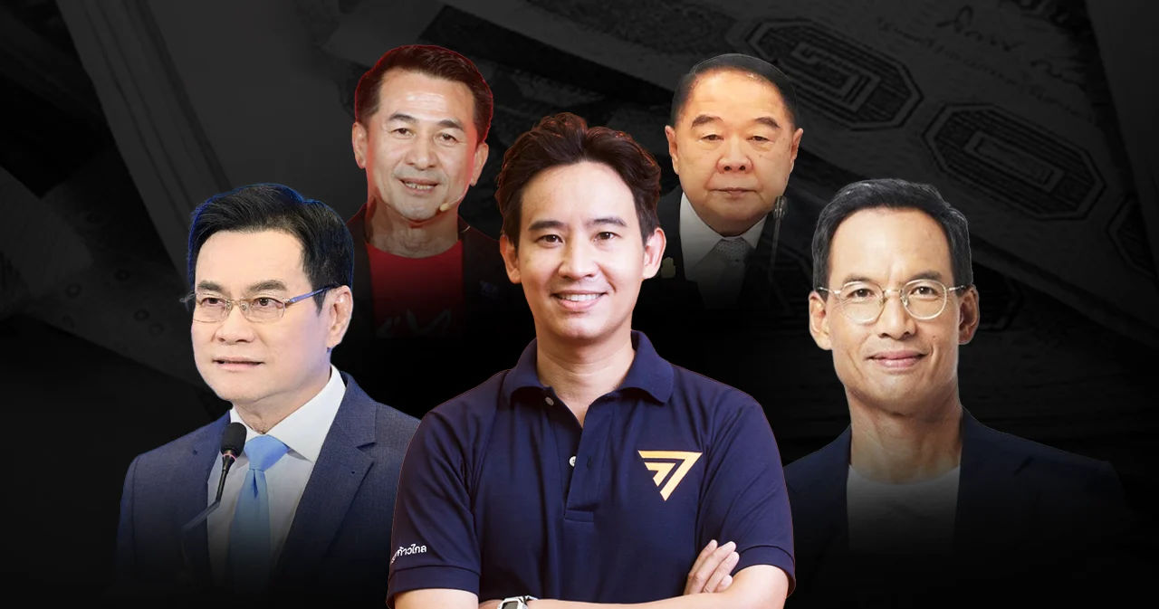 เปิดข้อมูลปี 64 ก้าวไกลแชมป์เงินบริจาค 2 ปีซ้อน ขณะที่ ‘ไทยภักดี’ พรรคเปิดใหม่ เบียดขึ้นมาได้ถึงอันดับ 6