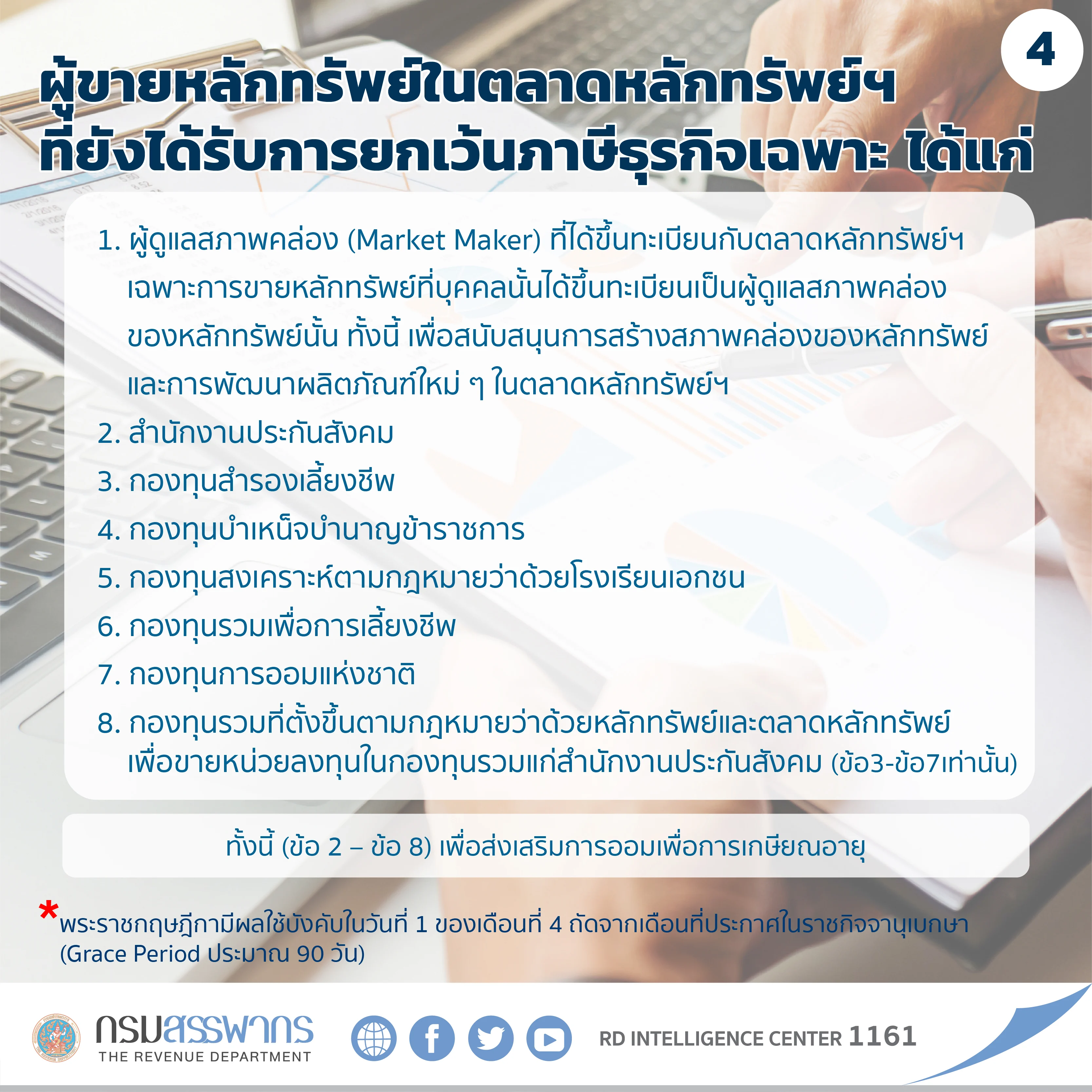 Thailand FTT in detail