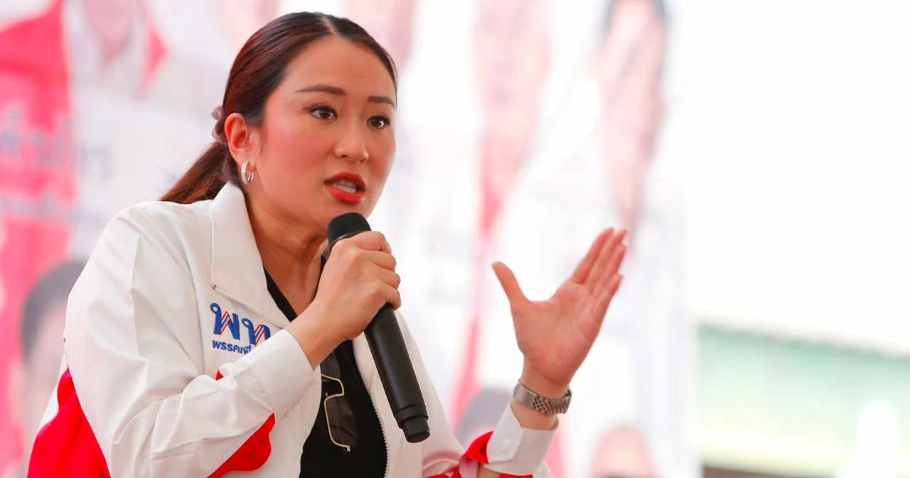 เลือกตั้ง 66 ‘แพทองธาร’ พาเพื่อไทยบุกถิ่น ‘เนวิน’ ขึ้นปราศรัยที่เวที ‘บุรีรัมย์’