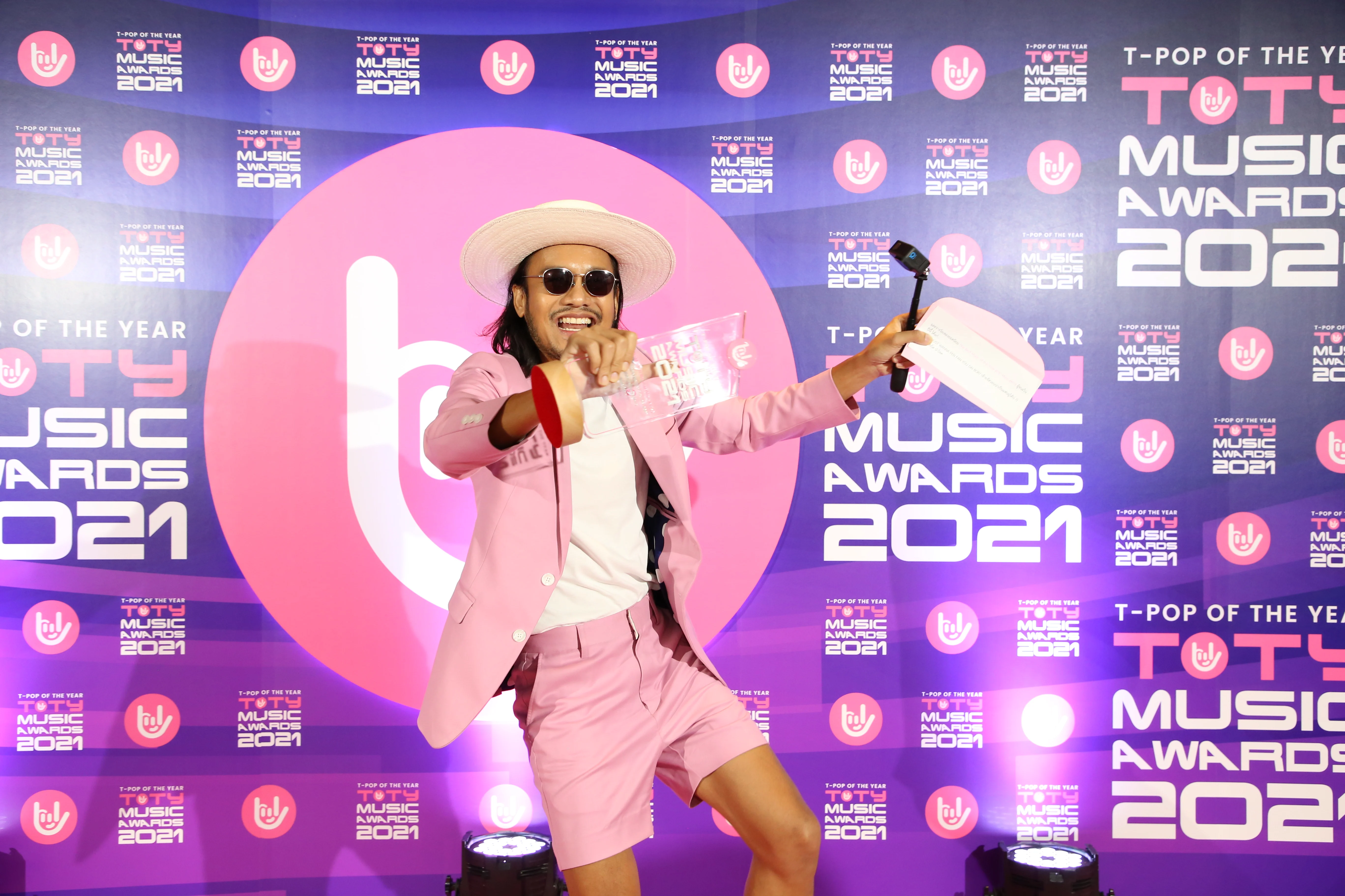 ภาพจากงาน TOTY Music Awards 2021