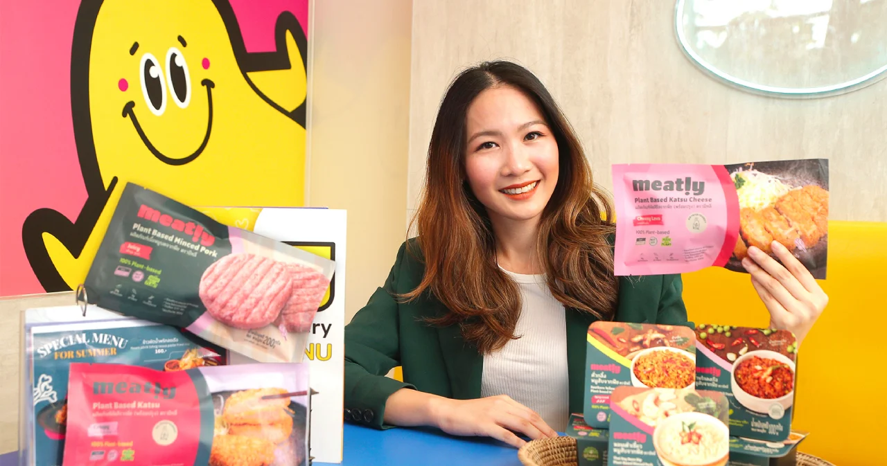 ‘Meatly!’ แพลนต์เบสโปรตีนจากเบทาโกร เปิดตัวซีรีส์อาหารพร้อมทาน ประเดิมเสิร์ฟเมนูอาหารไทยรสชาติจัดจ้าน