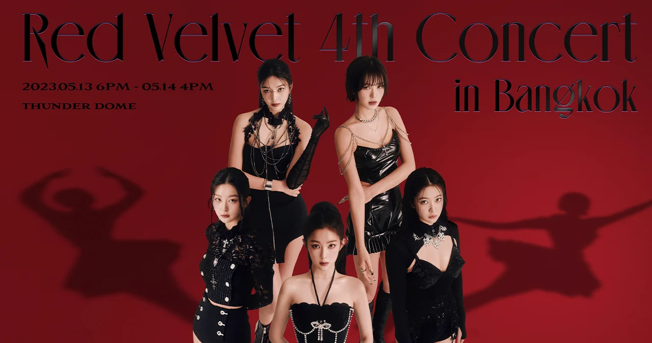 บัตร ‘Red Velvet 4th Concert’ SOLD OUT ทั้ง 2 รอบการแสดง
