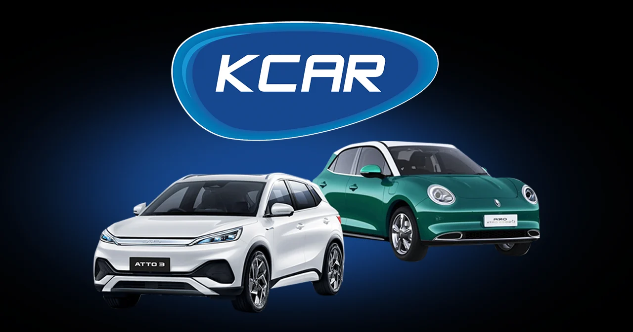 KCAR เปิดตัวบริการ เช่ารถ EV ป้ายแดง สัญญา 1 ปี เริ่มต้น 21,900 บาท/เดือน