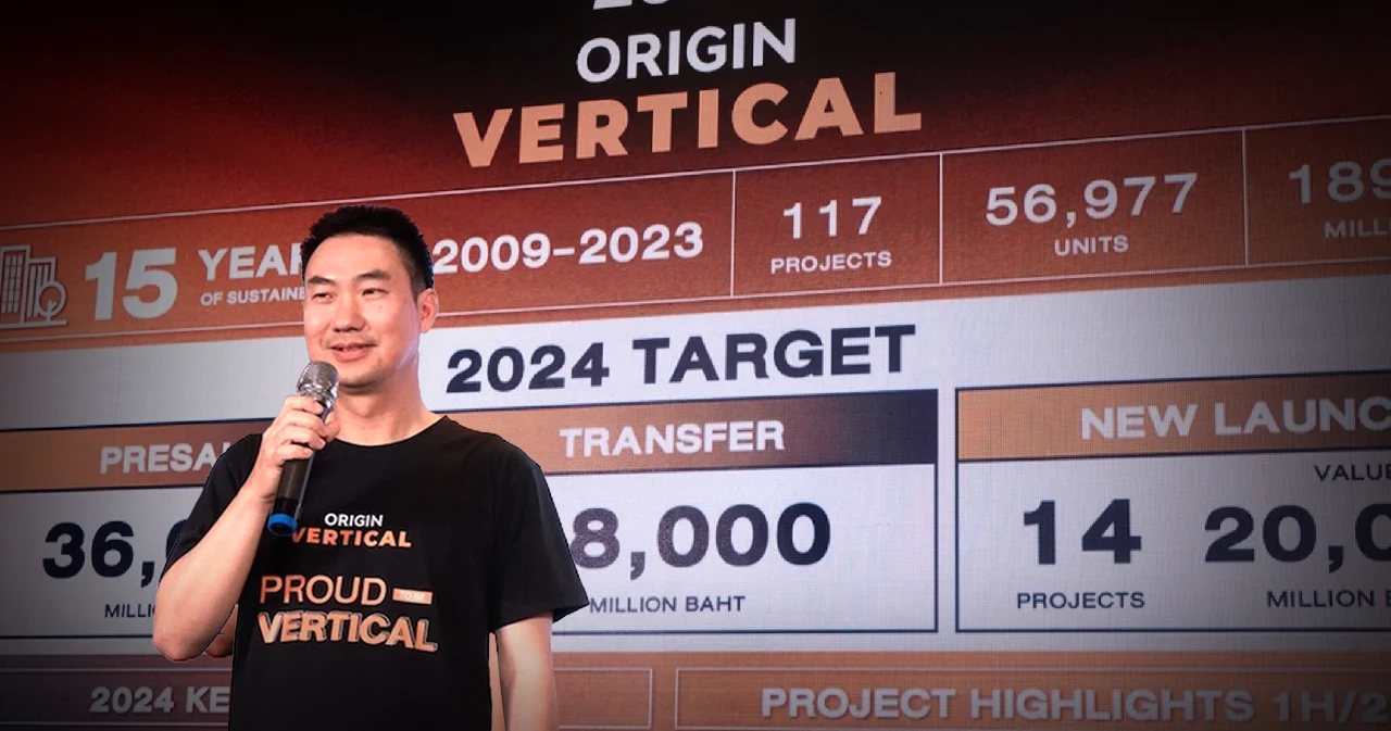Origin ปรับโครงสร้างธุรกิจคอนโด เปิดแบรนด์ “ORIGIN VERTICAL”  เปิด 14 คอนโดใหม่ ตั้งเป้า 3.6 หมื่นล้าน