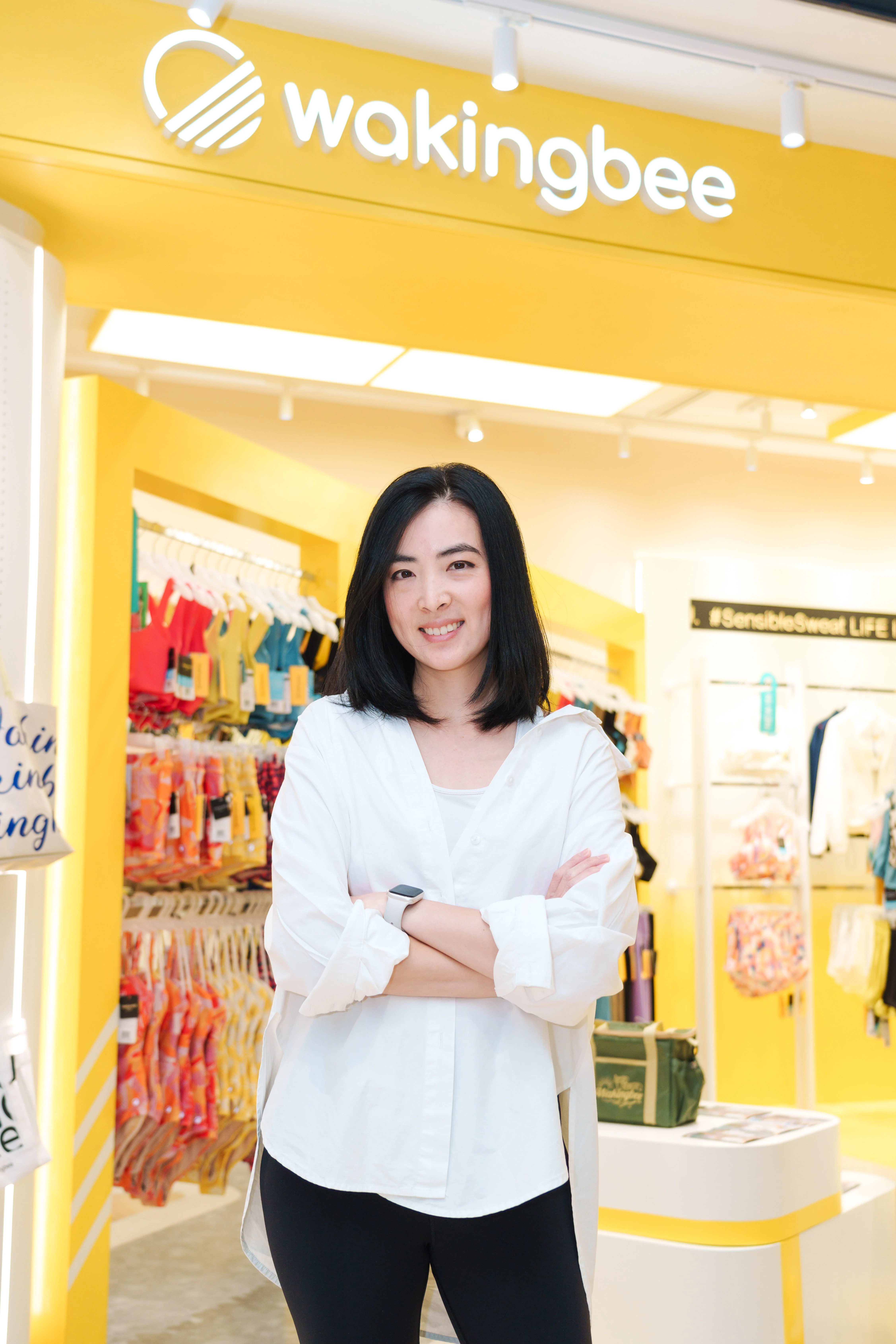 คุณพิงค์-ชลิตา หงสกุล หนึ่งในผู้ก่อตั้ง Wakingbee