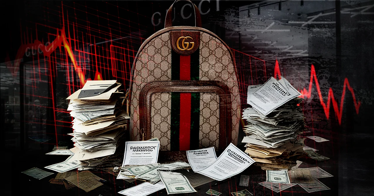 วิกฤต Gucci  ล้มแบรนด์เดียว พาบริษัทแม่รายได้ลดฮวบ
