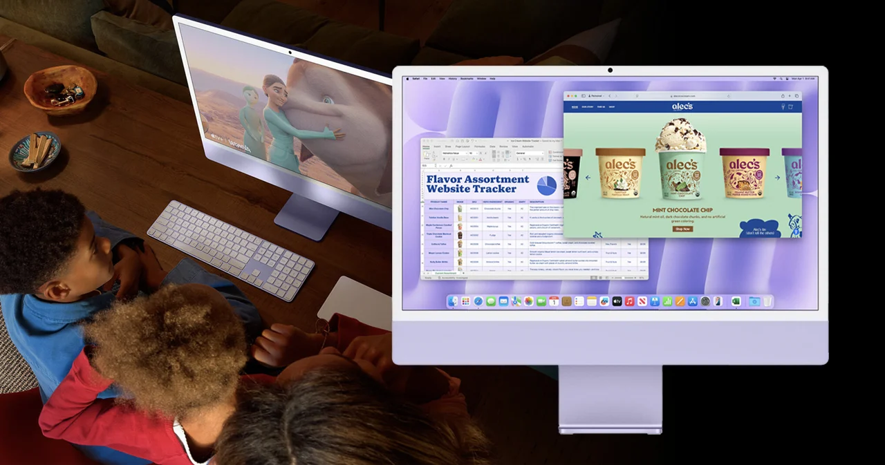 สรุปสเปค ​​iMac ชิป M4 เร็วขึ้นสูงสุด 4.5 เท่า เมื่อเทียบกับ PC  มาพร้อมสีใหม่ เครื่องบาง กล้องชัด