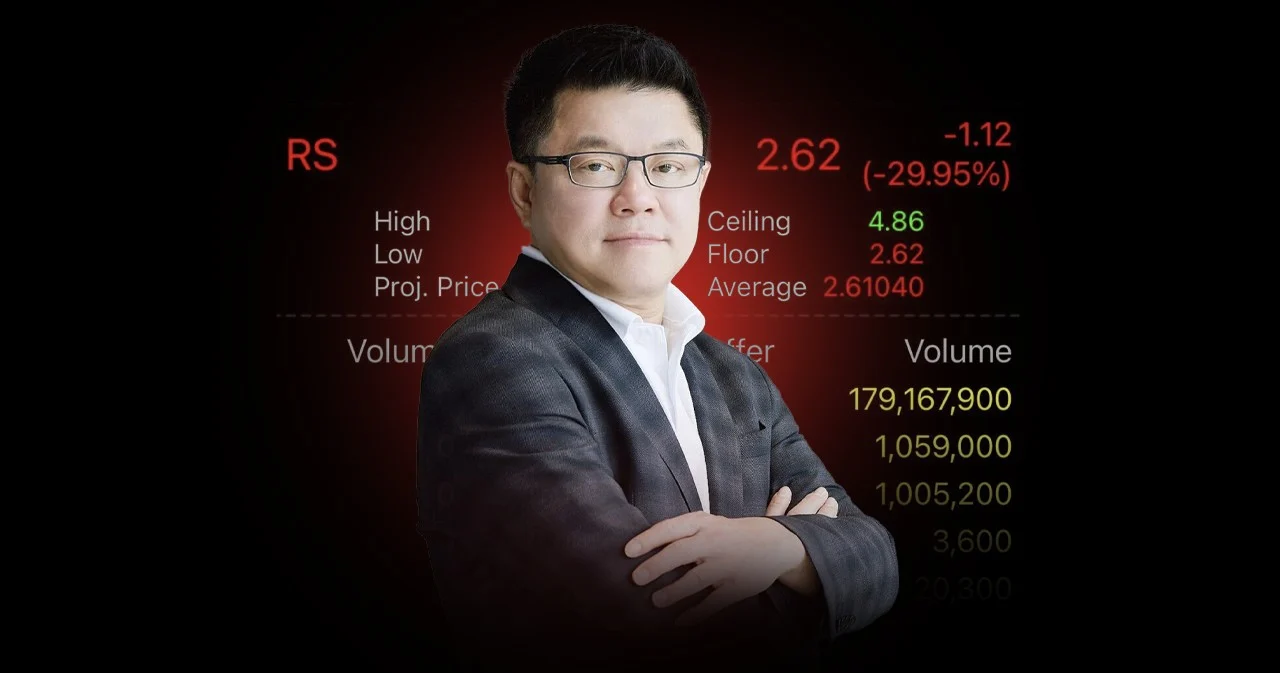RS ร่วงติดฟลอร์ 2 วัน ราคาหุ้นดิ่งเกือบ 30%  ข่าวลือ ‘เฮียฮ้อ’ ถูกฟอร์ซเซล