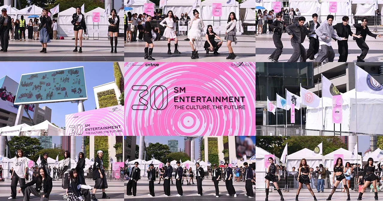 ‘Pink Blood’ ปลุกพลังชาวเลือดสีชมพูเต็มลานพาร์ค พารากอน ฉลองครบรอบ 30 ปีของค่ายเพลง SM