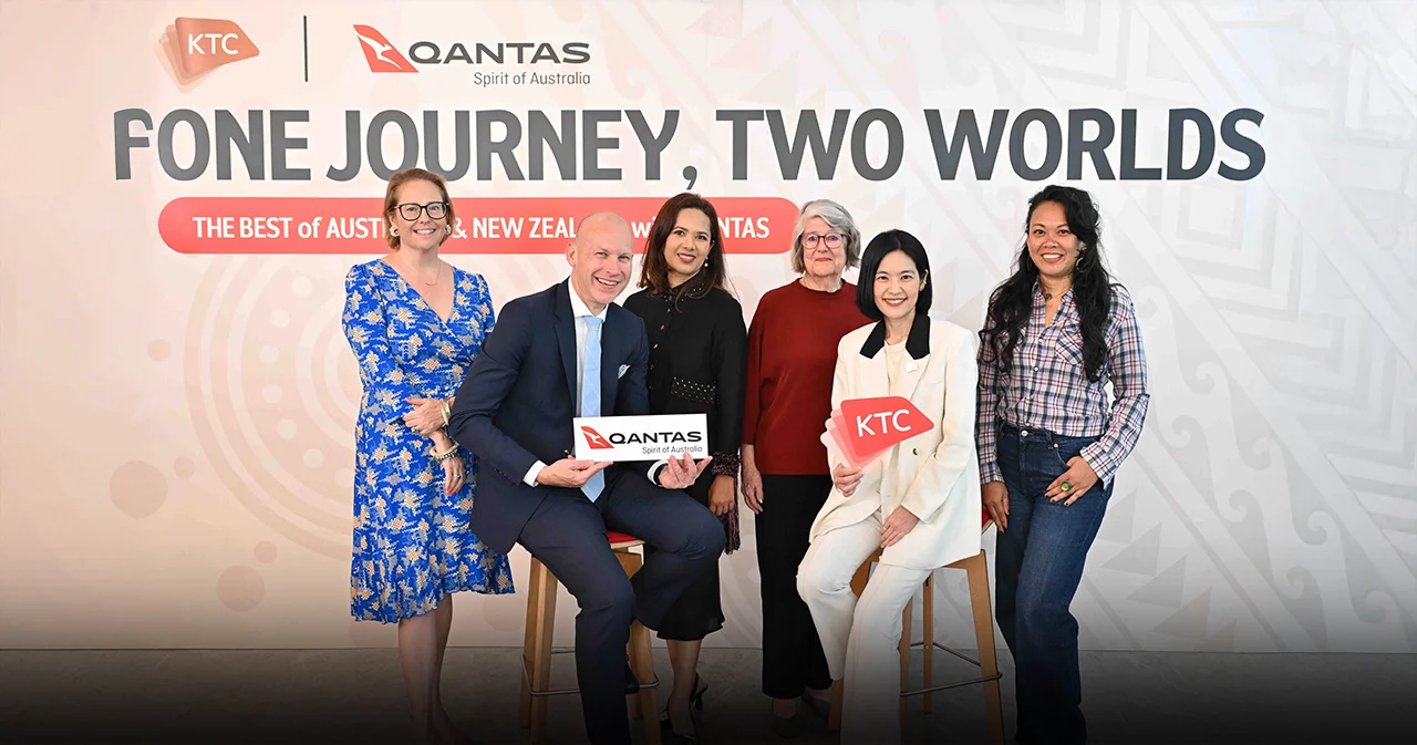 KTC จับมือ QANTAS เปิดตัวแคมเปญ One Journey, Two Worlds เส้นทางสู่ออสเตรเลียและนิวซีแลนด์
