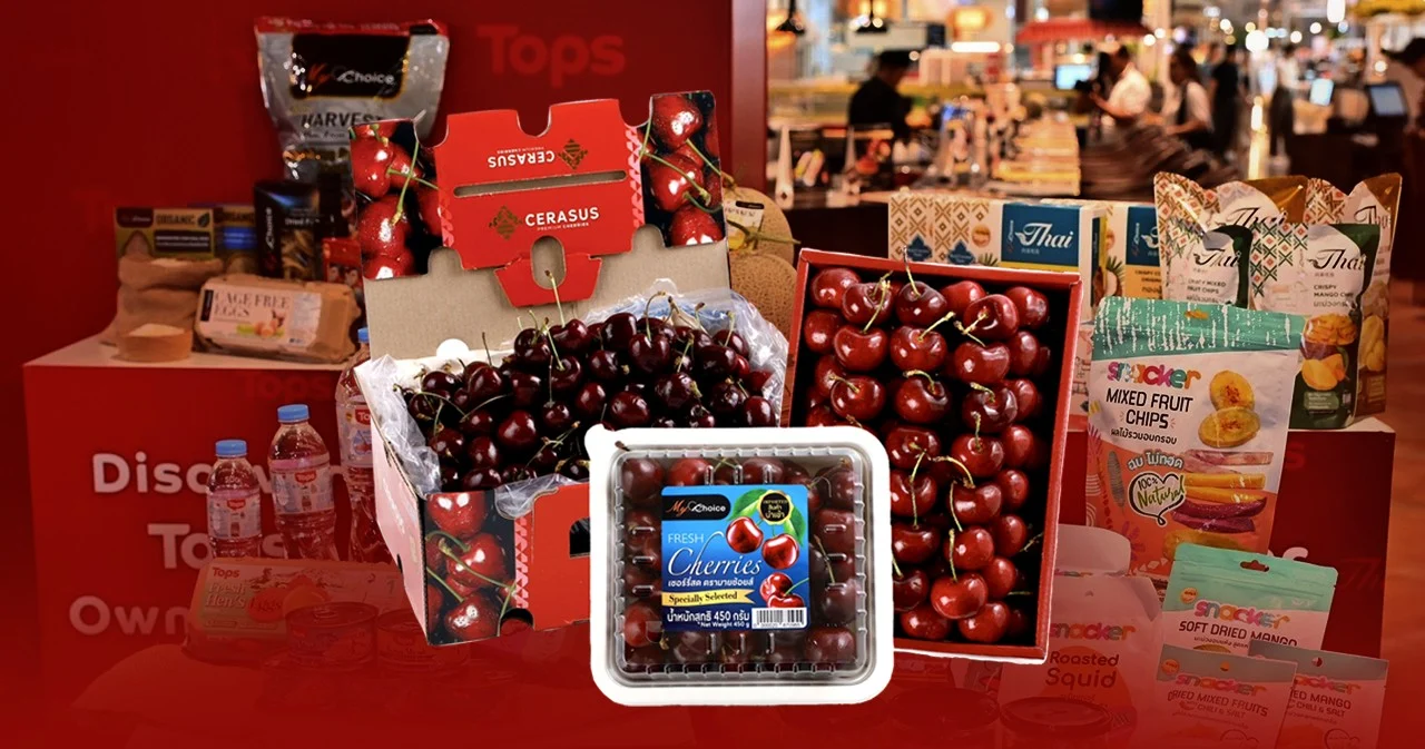 Tops ขาย ‘เชอรี่’ ได้แสนกล่อง!  สะท้อนสินค้า Own Brand โตไว ลบภาพจำของเลียนแบบ