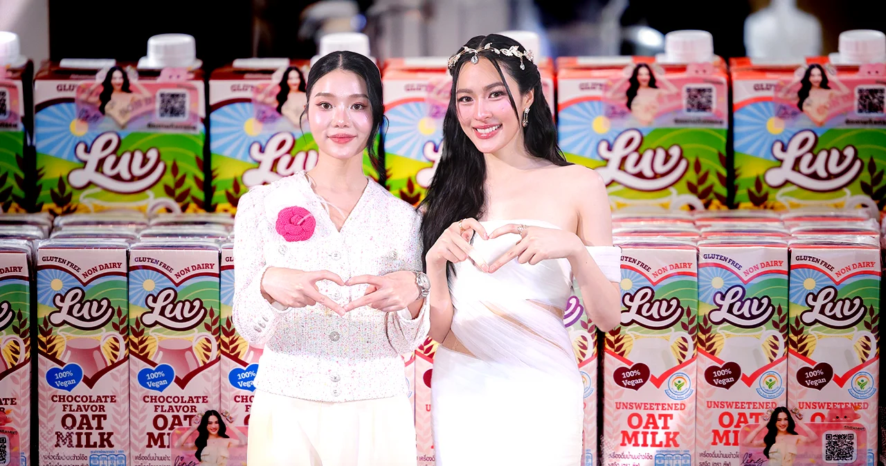 เทรนด์นมจากพืชมาแรง ‘เฮอริเทจ’ คว้า หลิงหลิง คอง จับกลุ่มคนสวยสุขภาพดีดื่มนมโอ๊ต