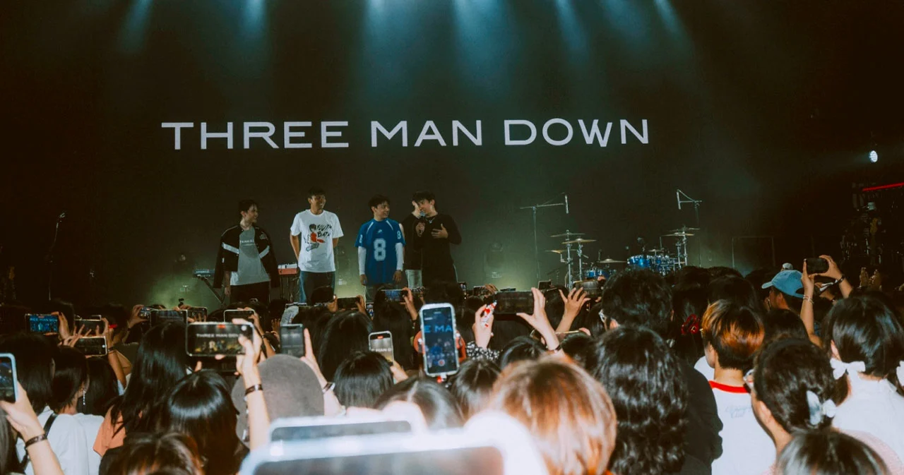[ประมวลภาพ] Three Man Down Live in Guangzhou ประเดิมโชว์แรกในกวางโจว