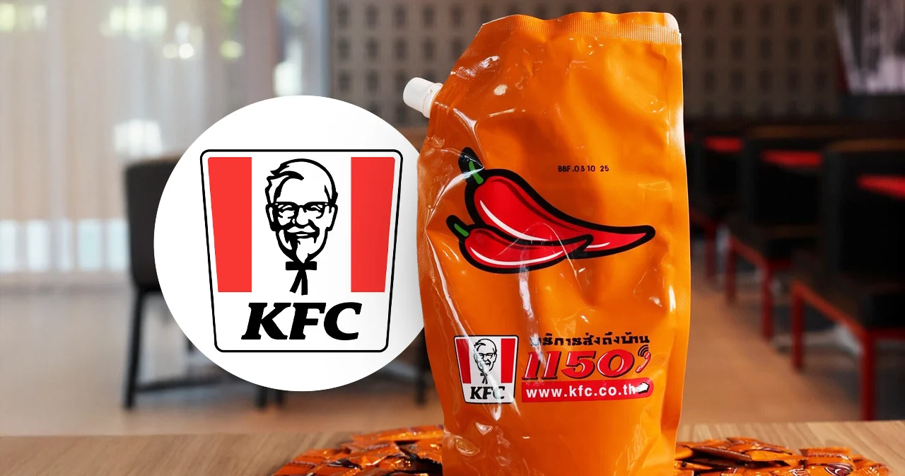 KFC เล่นใหญ่จัมโบ้! แก้ pain point ซอสไม่พอ ปรับไซส์ ‘ซอสพริก’ 500 กรัมเพื่อแม่