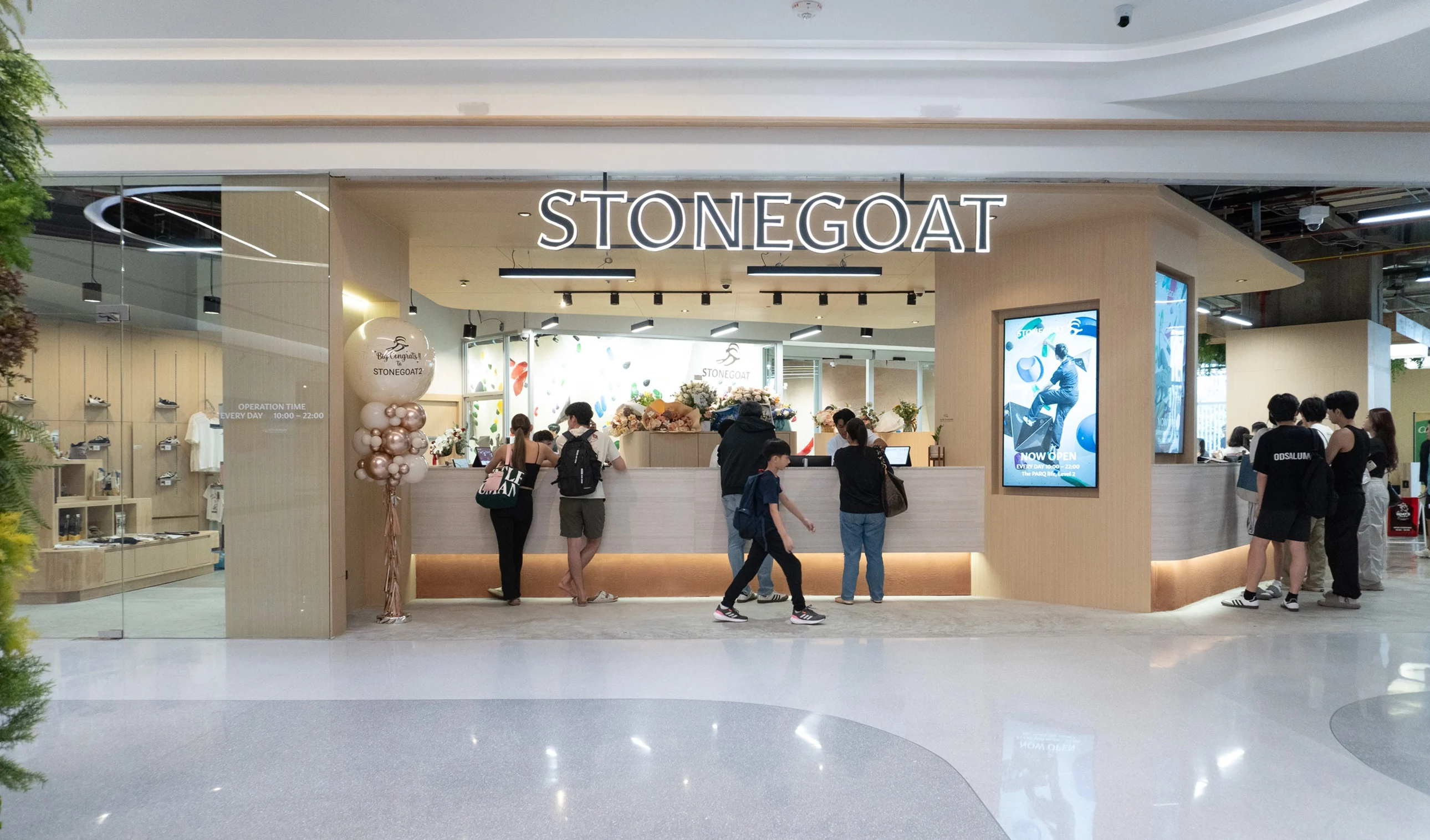เติมเต็มไลฟ์สไตล์สายแอคทีฟ กับ Stonegoat สาขาใหม่ ที่เดอะ ปาร์ค ยิมปีน ...
