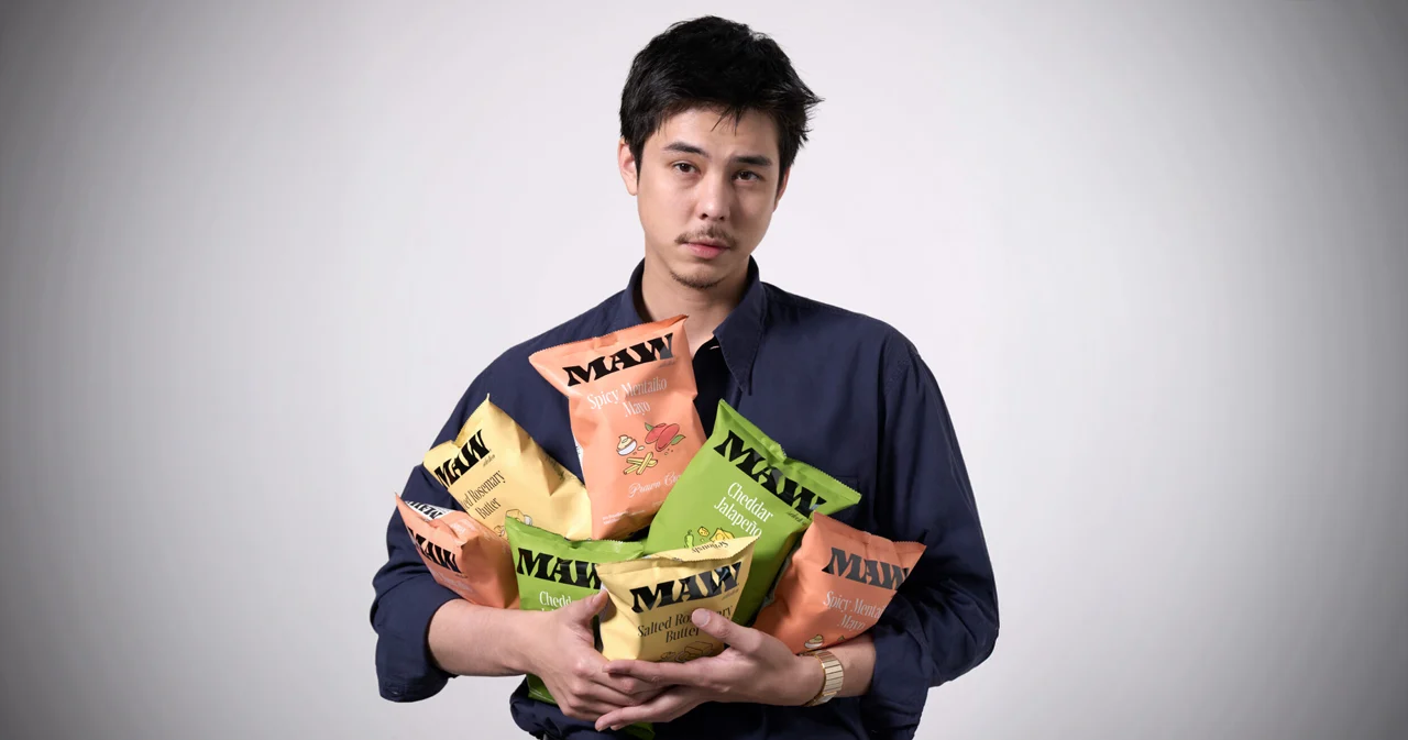 ‘MAW’ ข้าวเกรียบกุ้งพรีเมียม แบรนด์ที่ 4 ของ ‘พีช-พชร’ เจาะกลุ่ม Niche Market สู่เป้ายอดขายแรก 70 ล้านบาท