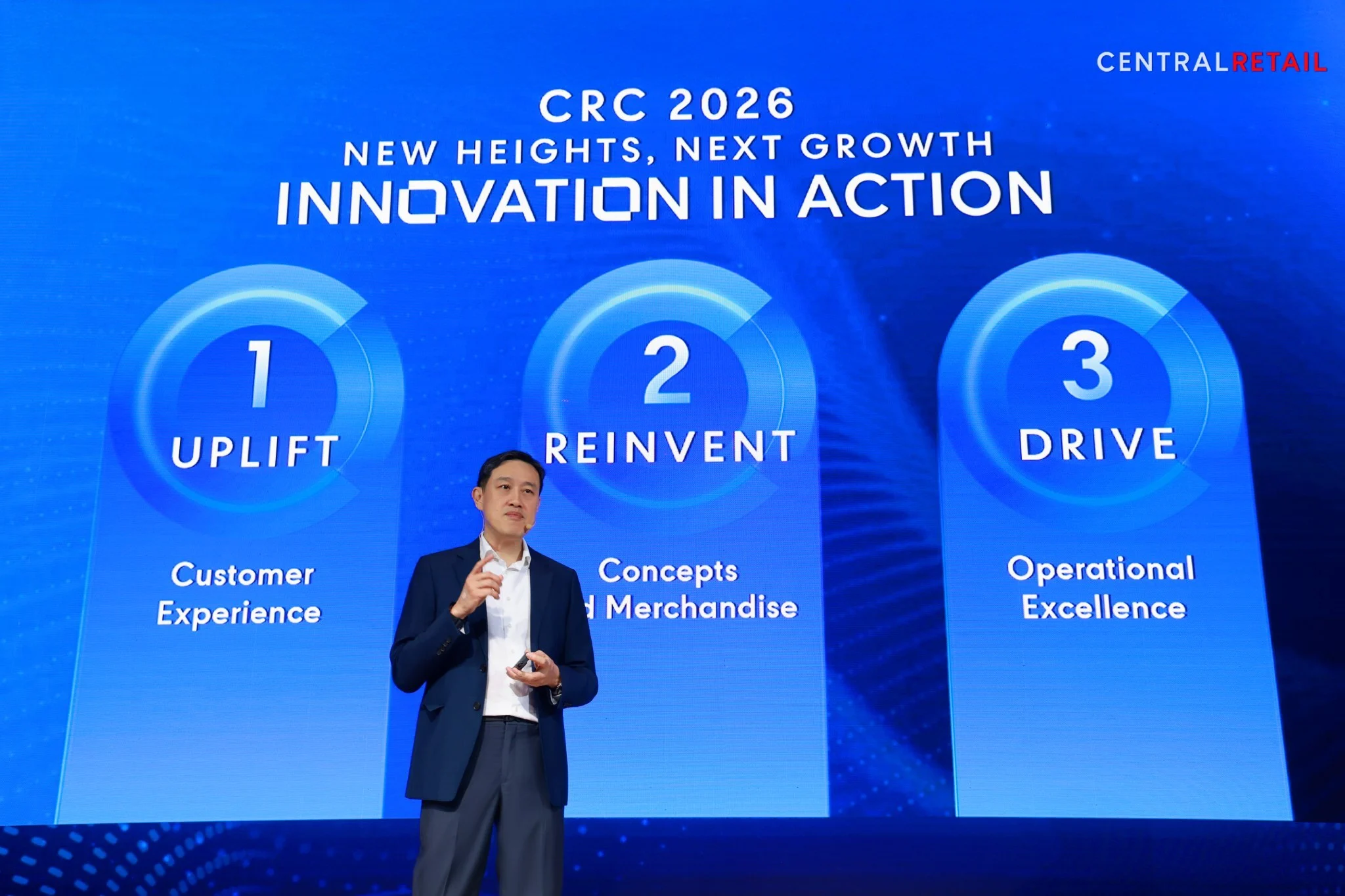 เซ็นทรัล รีเทล ชูกลยุทธ์ ‘Innovation in Action’ ขับเคลื่อนปี 2569 ทุ่มงบกว่า 1.8 หมื่นล้าน พร้อมลุยไทย-เวียดนามเต็มสูบ