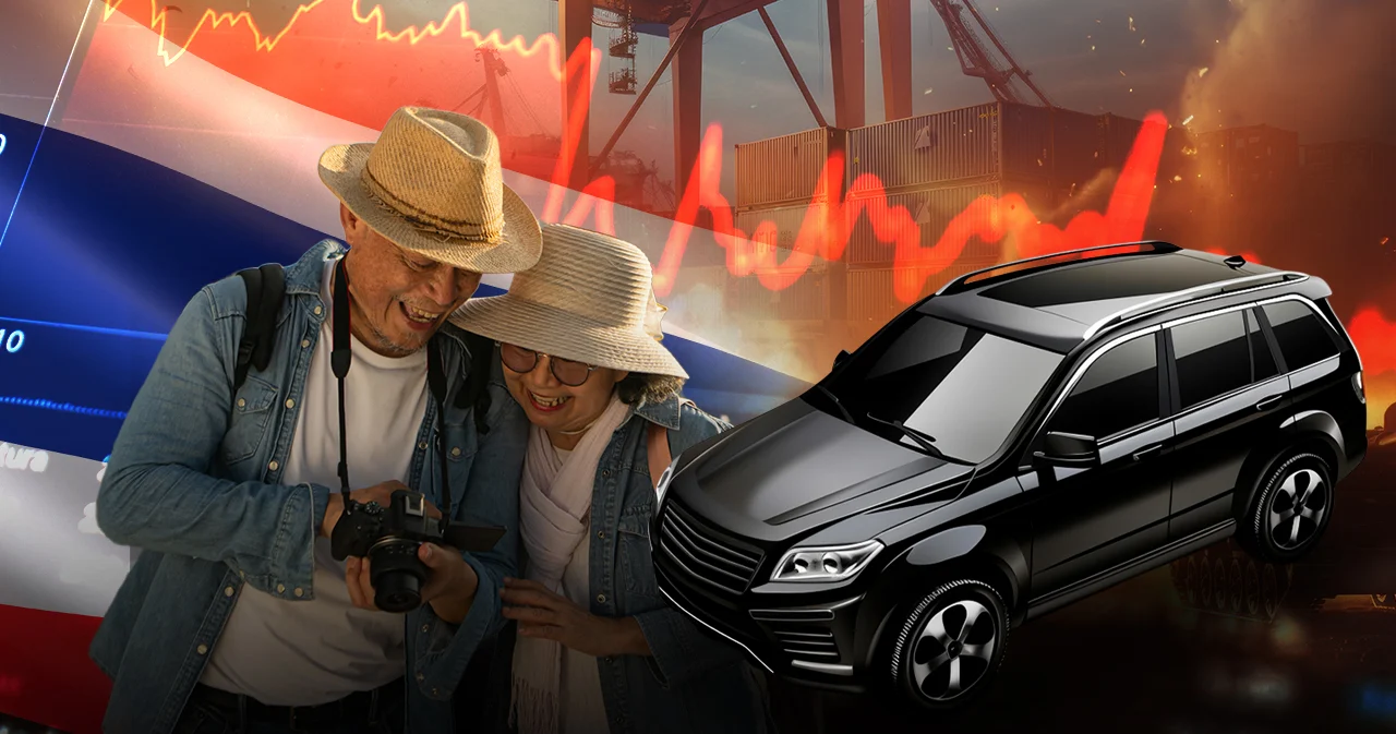 สงครามทำไทยสะดุด ท่องเที่ยวหาย 8 หมื่นล้าน ส่งออกรถหดตัว จีดีพี -0.5%