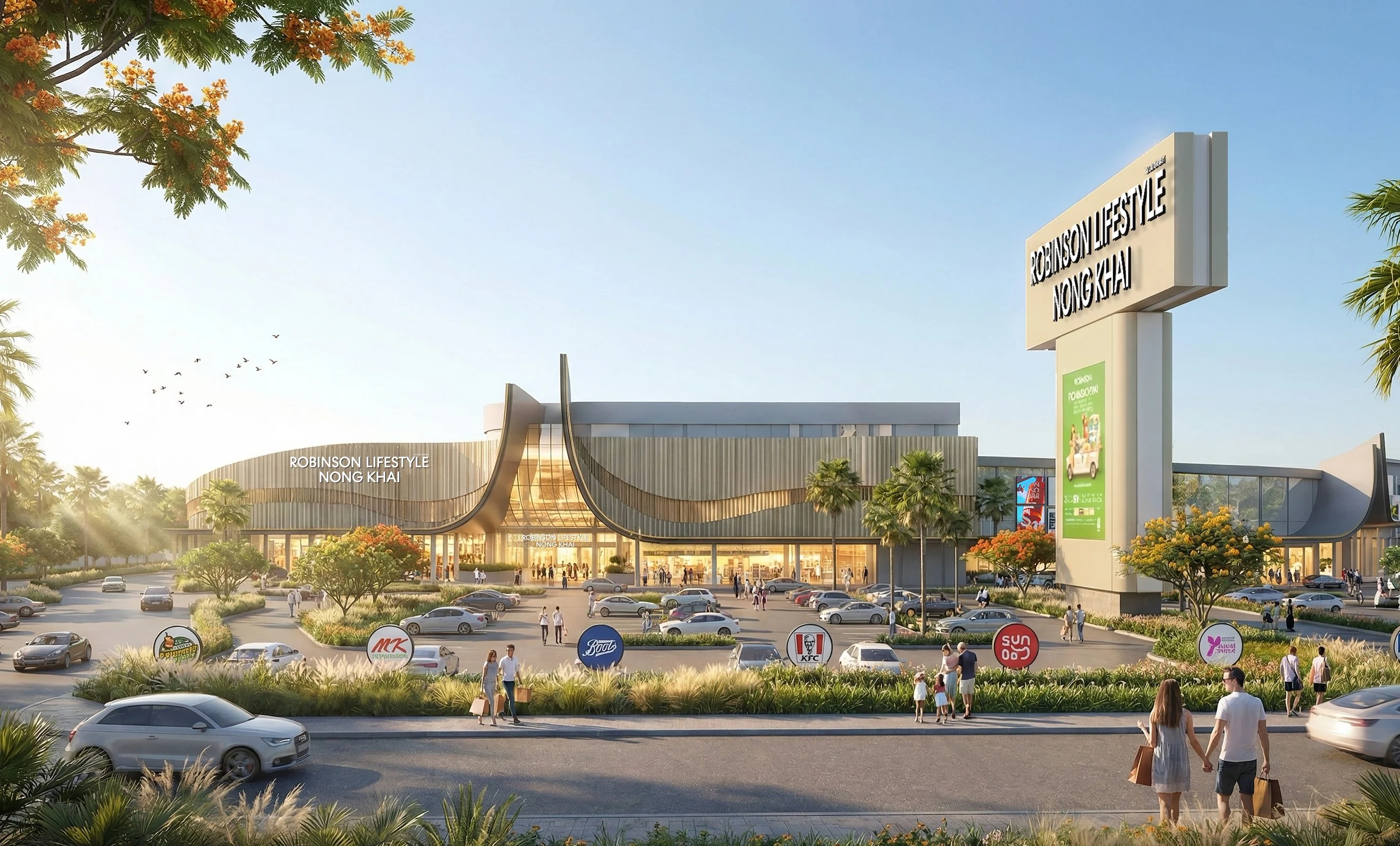 โรบินสันไลฟ์สไตล์ ในเครือเซ็นทรัล รีเทล จัดพิธีเชิญเสาเอก “โรบินสันไลฟ์สไตล์ หนองคาย” เดินหน้าพัฒนาแลนด์มาร์กใหม่ มูลค่ากว่า 1,200 ล้านบาท บนทำเลยุทธศาสตร์