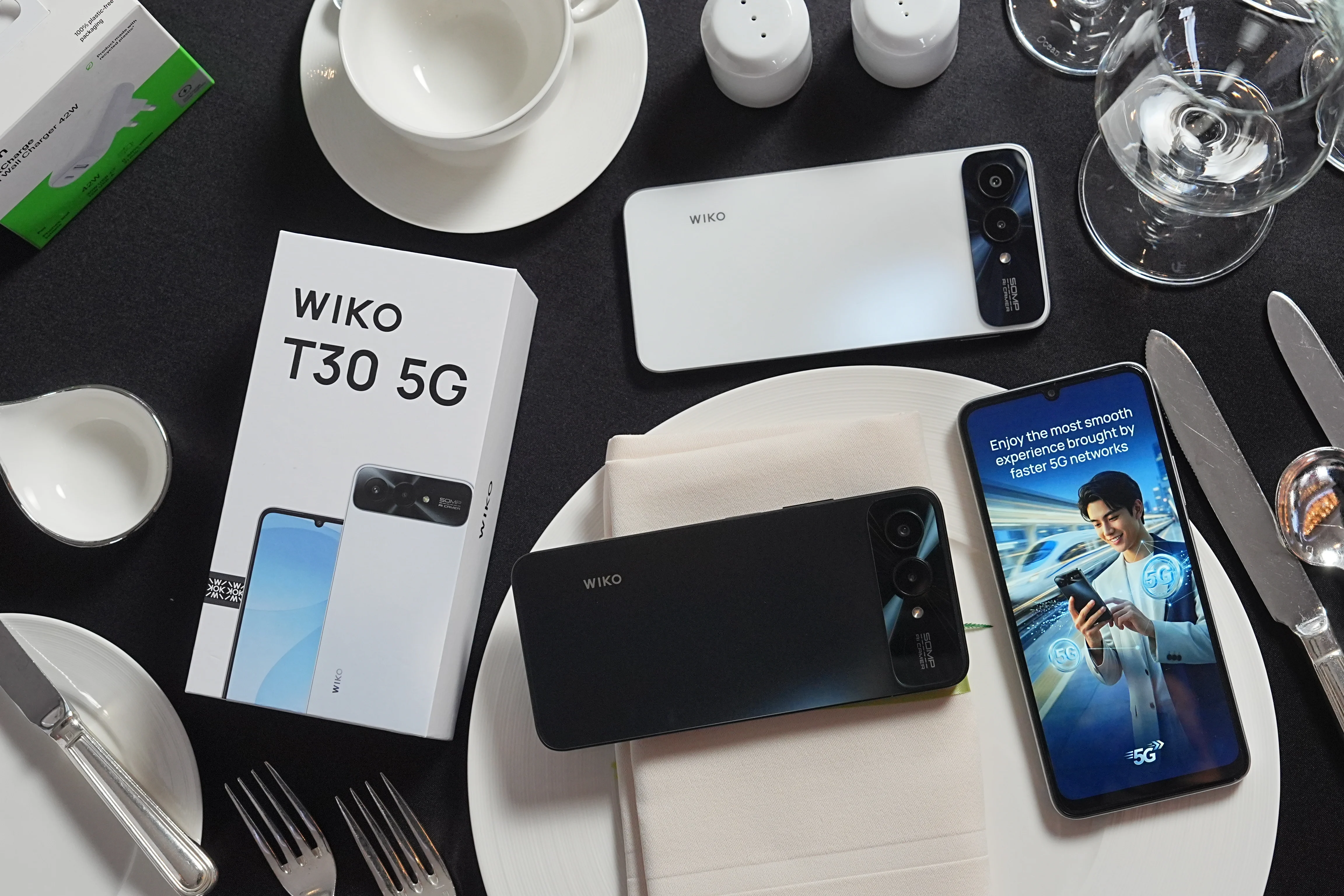 วีเอสที อีซีเอส (ประเทศไทย) เขย่าตลาดสมาร์ทโฟนไทย เปิดตัว WIKO T30 5G จัดโปรฯ แรง รับฟรี! อะแดปเตอร์ Belkin ยกเซตเพียง 3,999 บาท