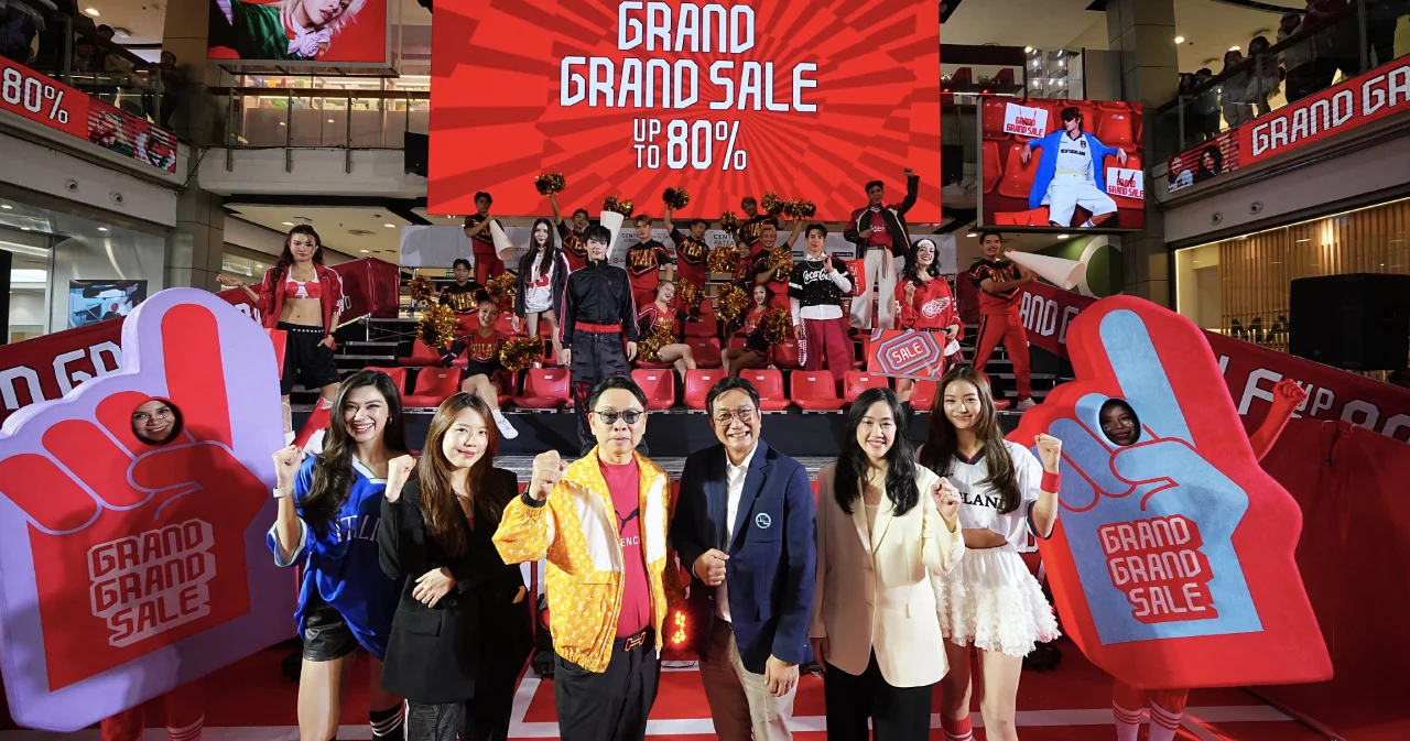 Grand Grand Sale 2026 เริ่มแล้ว เซ็นทรัลพัฒนาทุ่ม 1,000 ล้าน อัดส่วนลดสูงสุด 80% ดันไทยสู่ Shopping Destination โลก