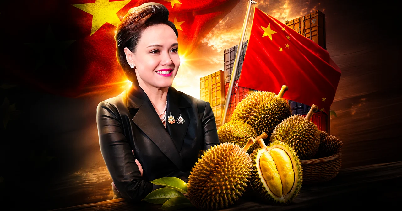 ทุเรียนไทยส่งไปจีน ทุบเป้า 1 ล้านตันแล้ว ‘ศุภจี’ เตรียมระบายเพิ่ม